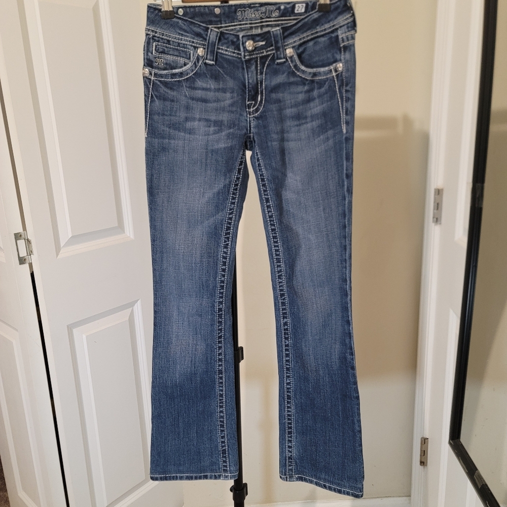Miss Me Medium Wash Boot cut Jeans Size 27